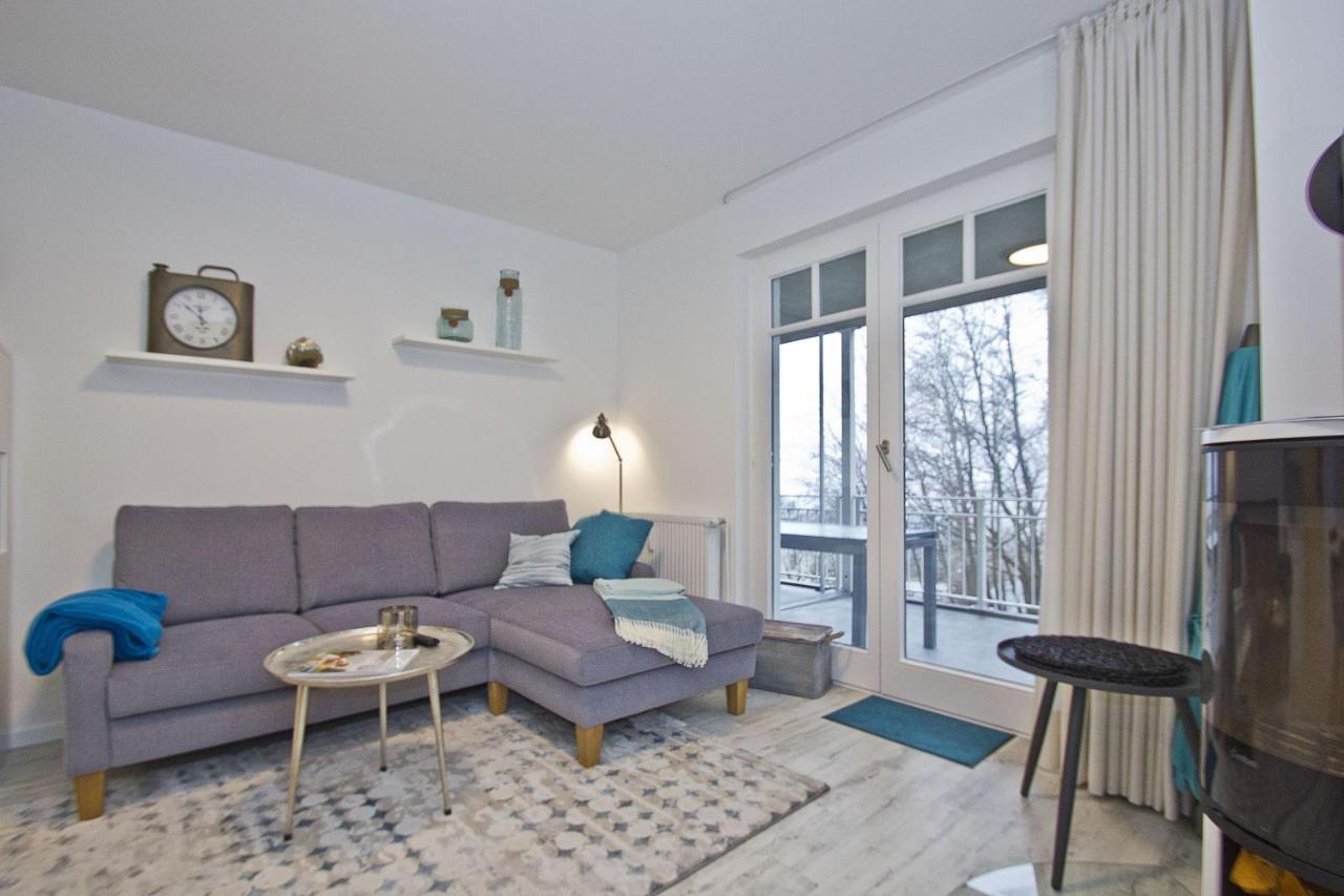 Ferienresidenz Zwei Bodden Fewo2-8 - Balkon, Sauna, Kamin Lietzow ภายนอก รูปภาพ