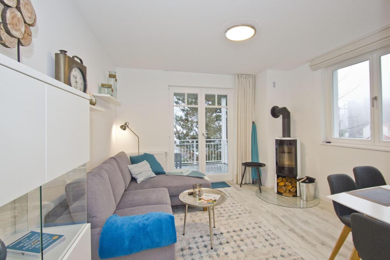 Ferienresidenz Zwei Bodden Fewo2-8 - Balkon, Sauna, Kamin Lietzow ภายนอก รูปภาพ