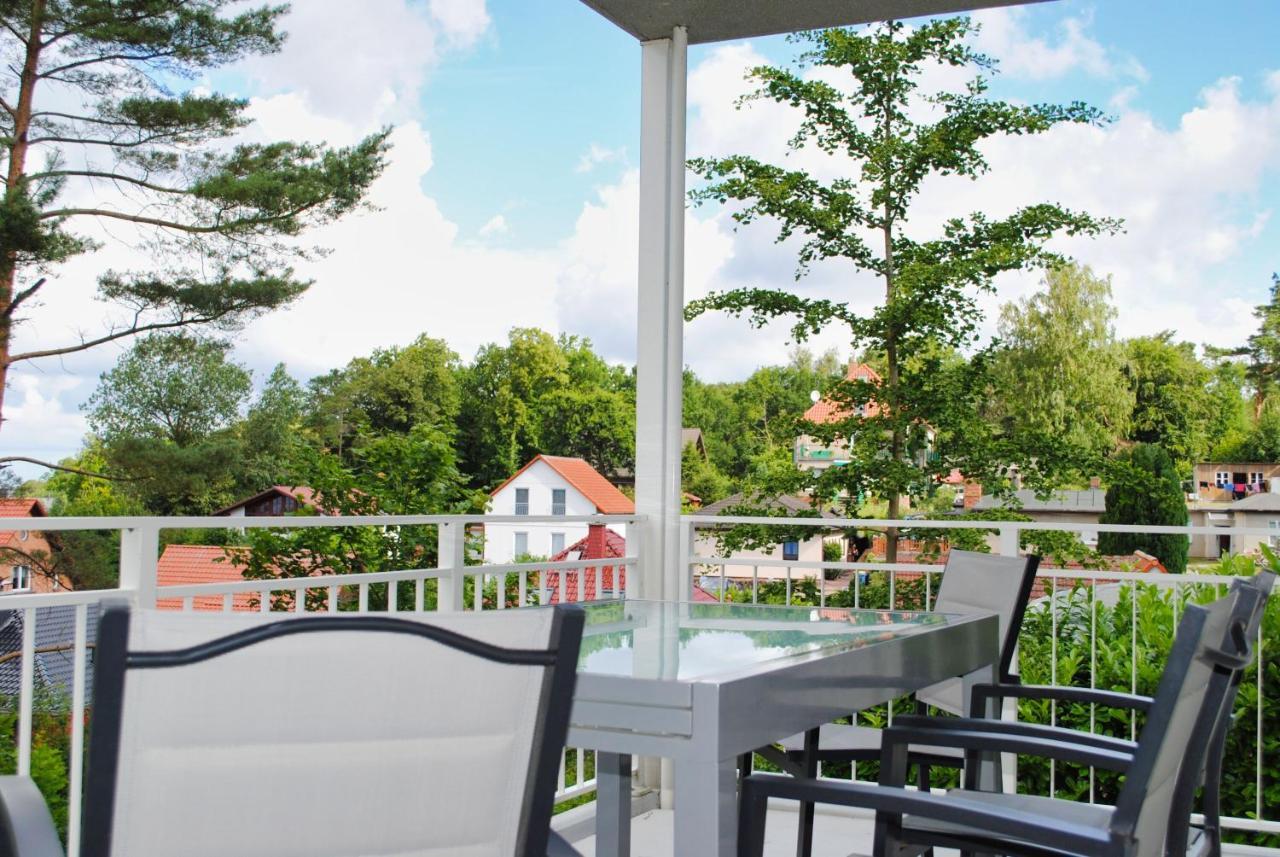 Ferienresidenz Zwei Bodden Fewo2-8 - Balkon, Sauna, Kamin Lietzow ภายนอก รูปภาพ