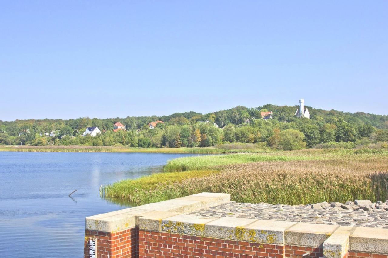 Ferienresidenz Zwei Bodden Fewo2-8 - Balkon, Sauna, Kamin Lietzow ภายนอก รูปภาพ