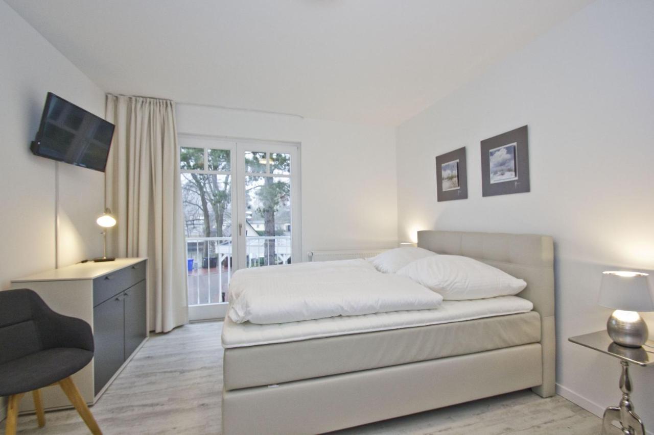 Ferienresidenz Zwei Bodden Fewo2-8 - Balkon, Sauna, Kamin Lietzow ภายนอก รูปภาพ
